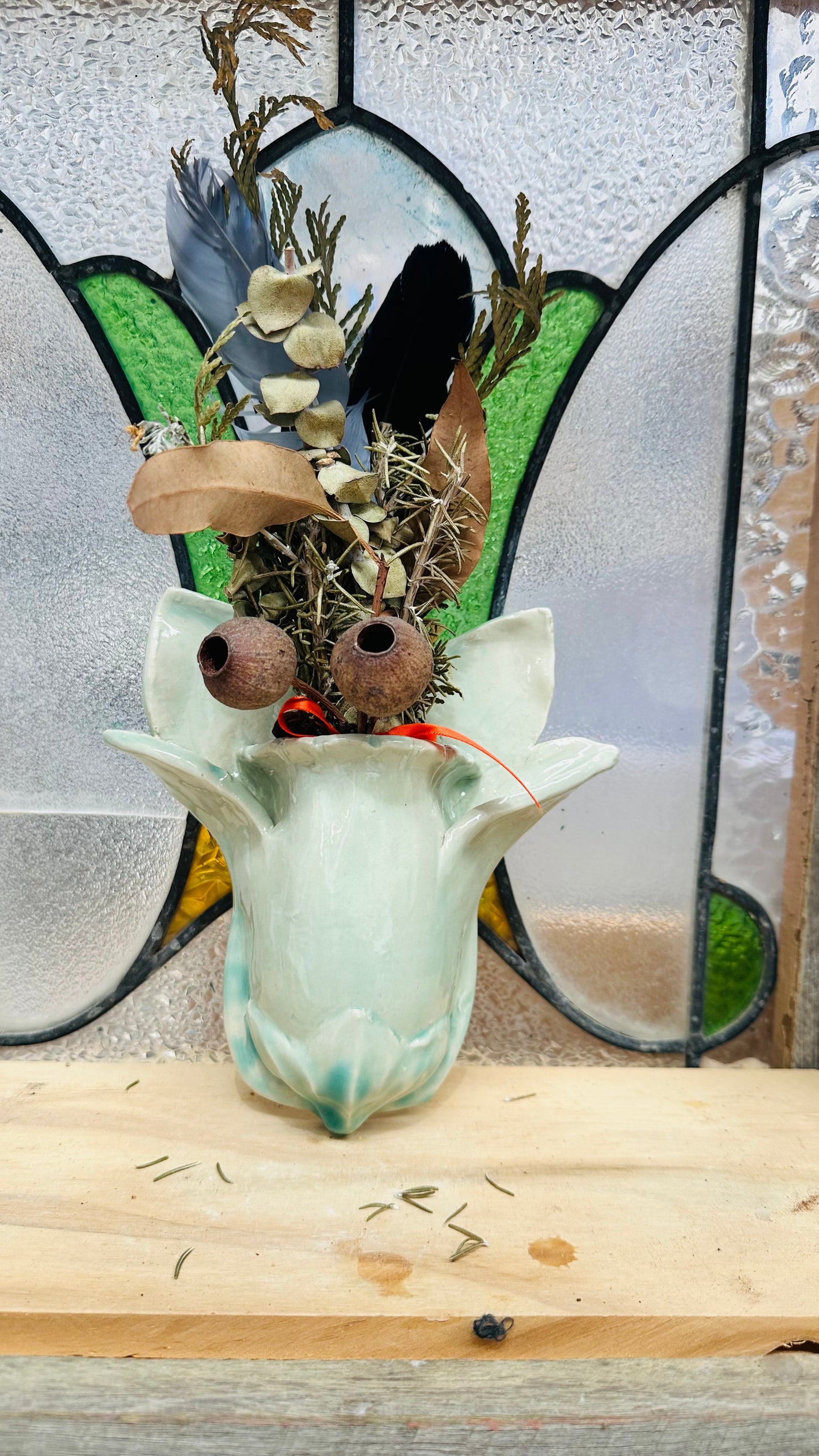 Sunday 19th July 1pm-12noon- Handbuilt Pottery Wall Planters