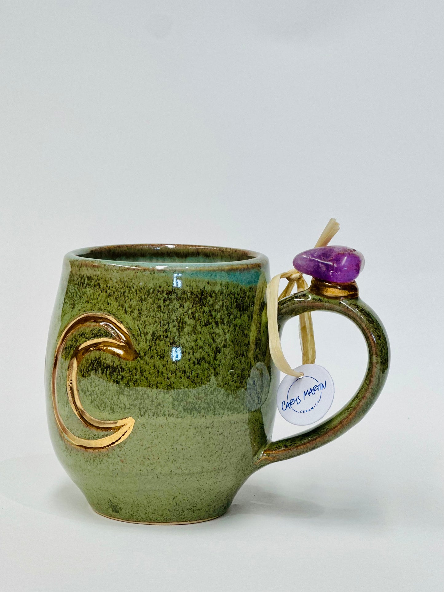 Triple Goddess Crystal Mug – Amethyst