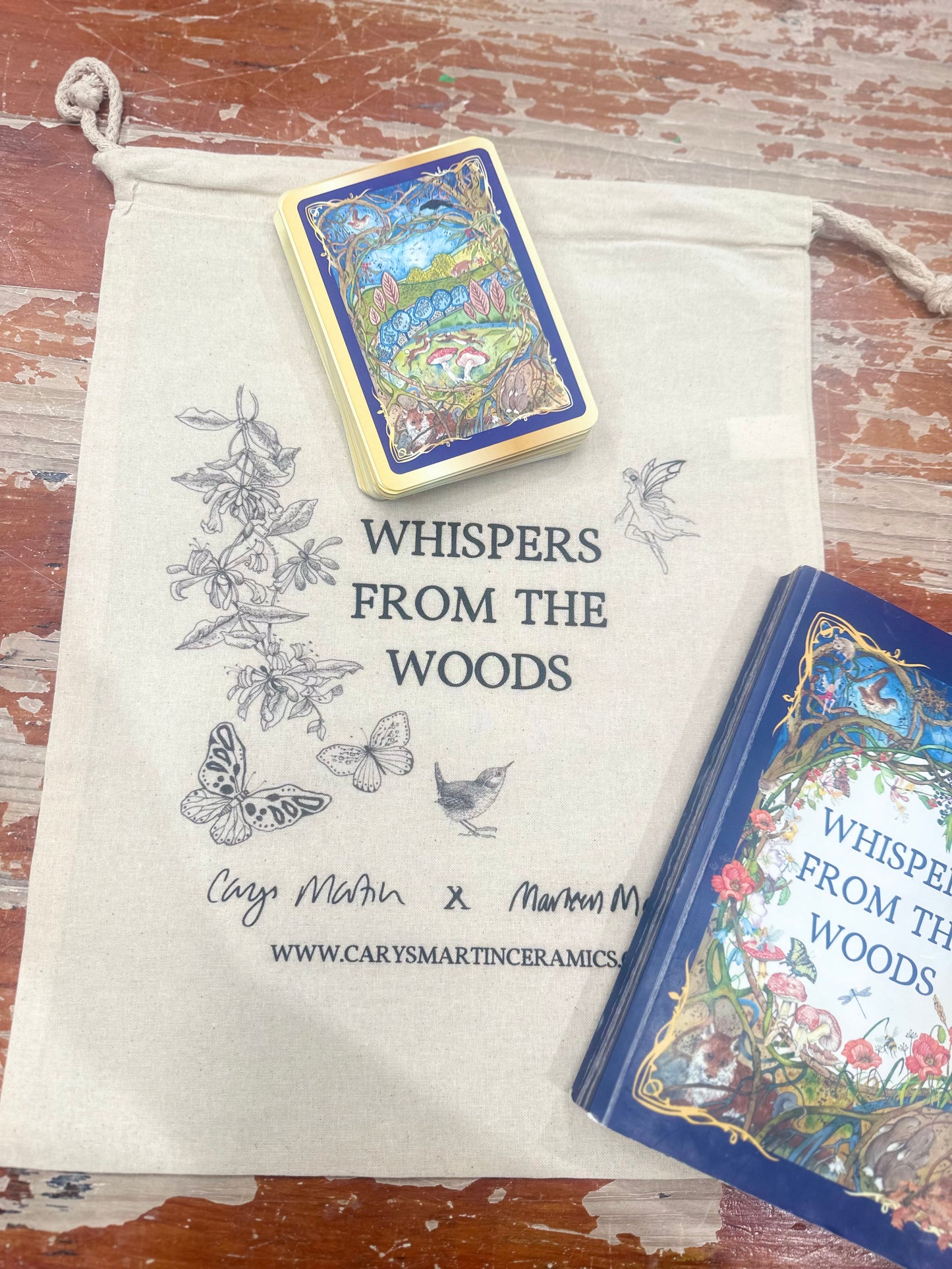 Whispers From The Woods Drawstring Bag