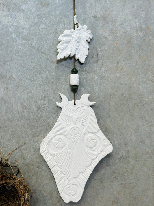 Folklore Wall Hanging - Owl-Moth