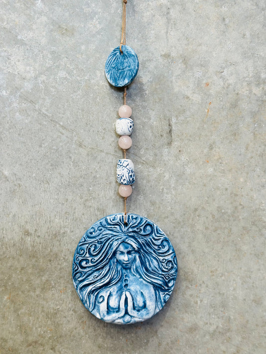 Folklore Wall Hanging - Water Goddess Talisman Wall Hanging