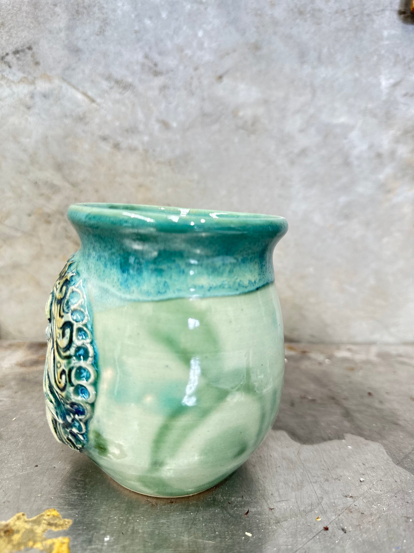 Ocean Goddess Quartz Crystal Mug