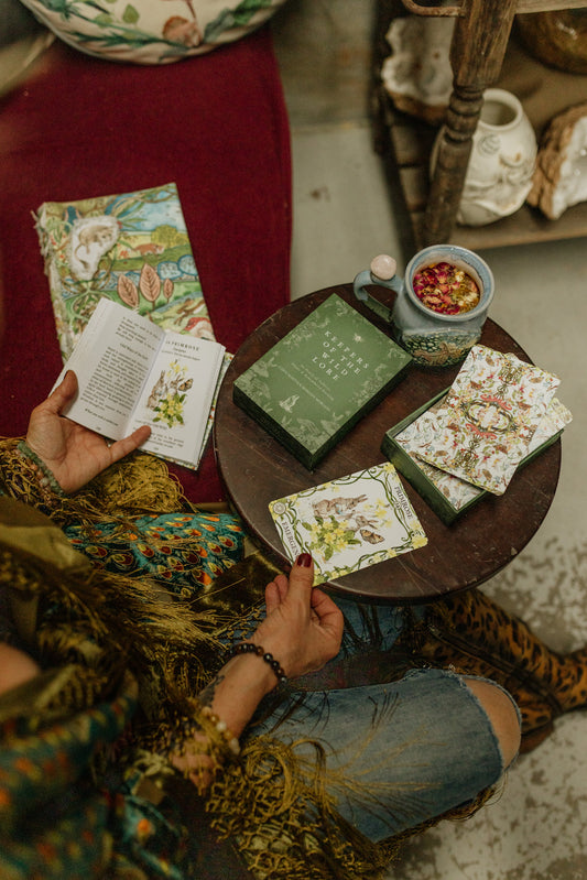 PRE ORDER AVAILABLE NOW -  Keepers of the Wild Lore oracle deck and companion book