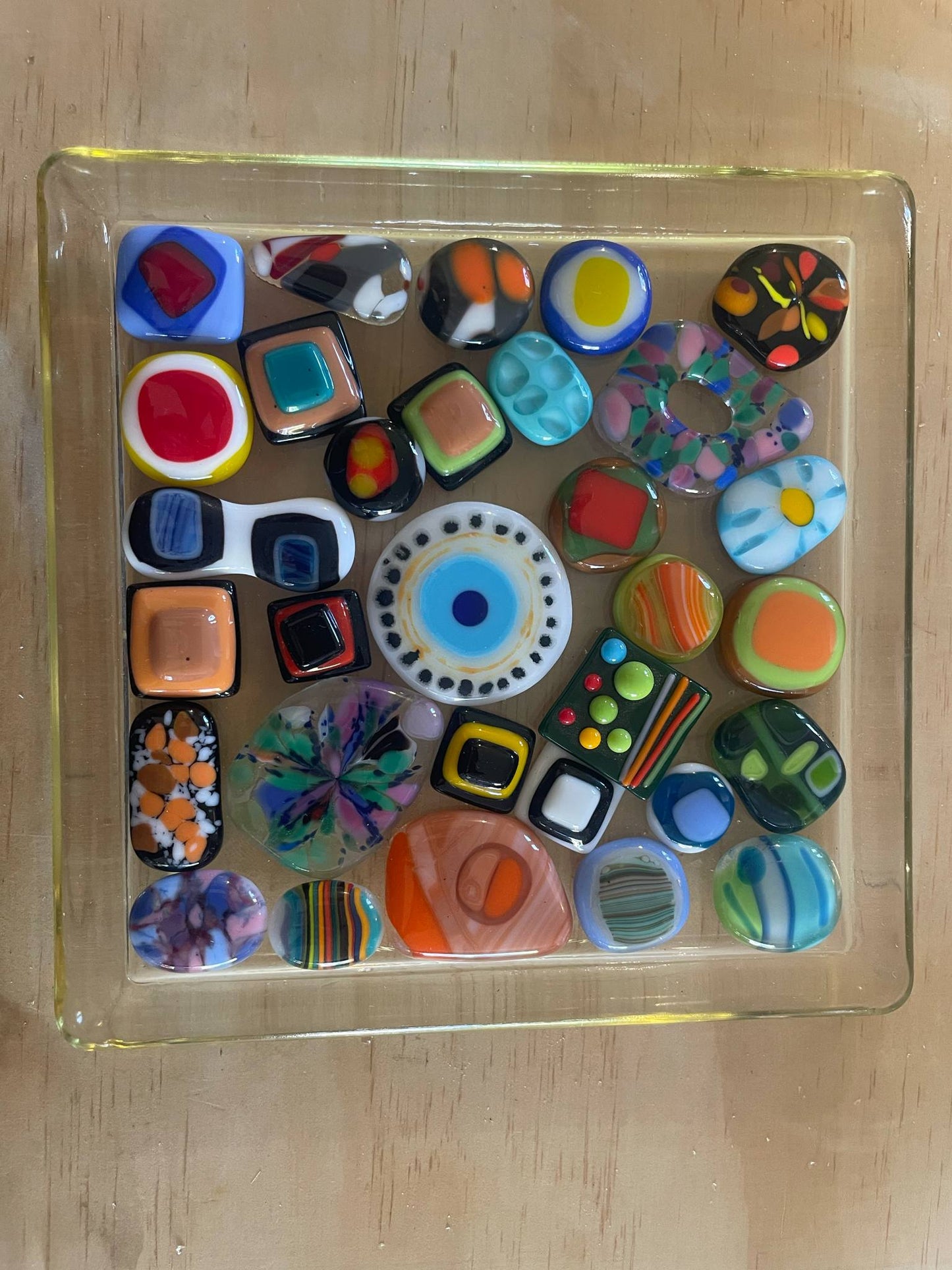 HOT GLASS ART Saturday 31st May 10am - 12noon - Totems and trinkets Colour Melts Hot Glass workshop
