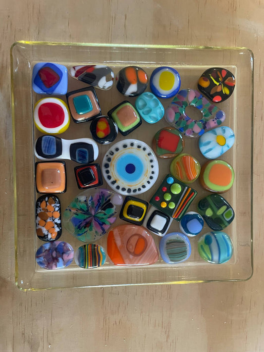 HOT GLASS ART Saturday 31st May 10am - 12noon - Totems and trinkets Colour Melts Hot Glass workshop