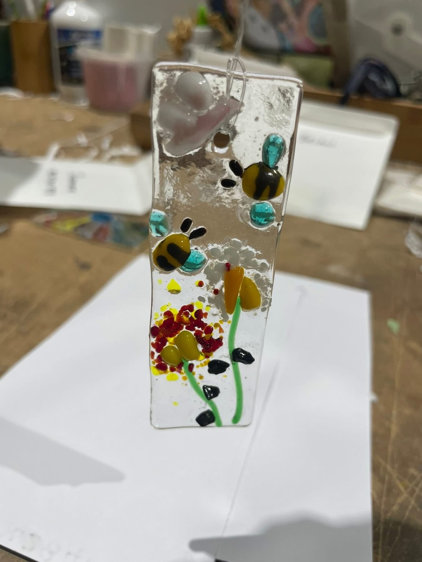 HOT GLASS ART Saturday 31st May 10am - 12noon - Totems and trinkets Colour Melts Hot Glass workshop