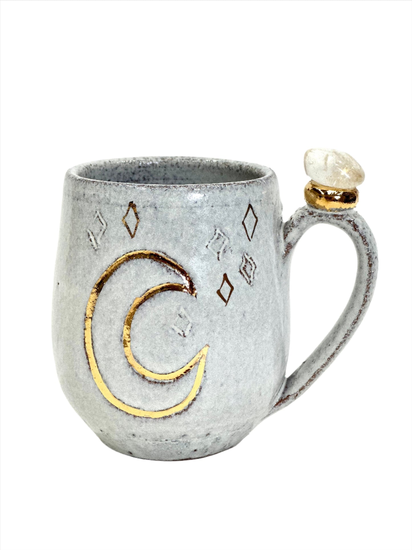 Sun and Moon Quartz Crystal Mug