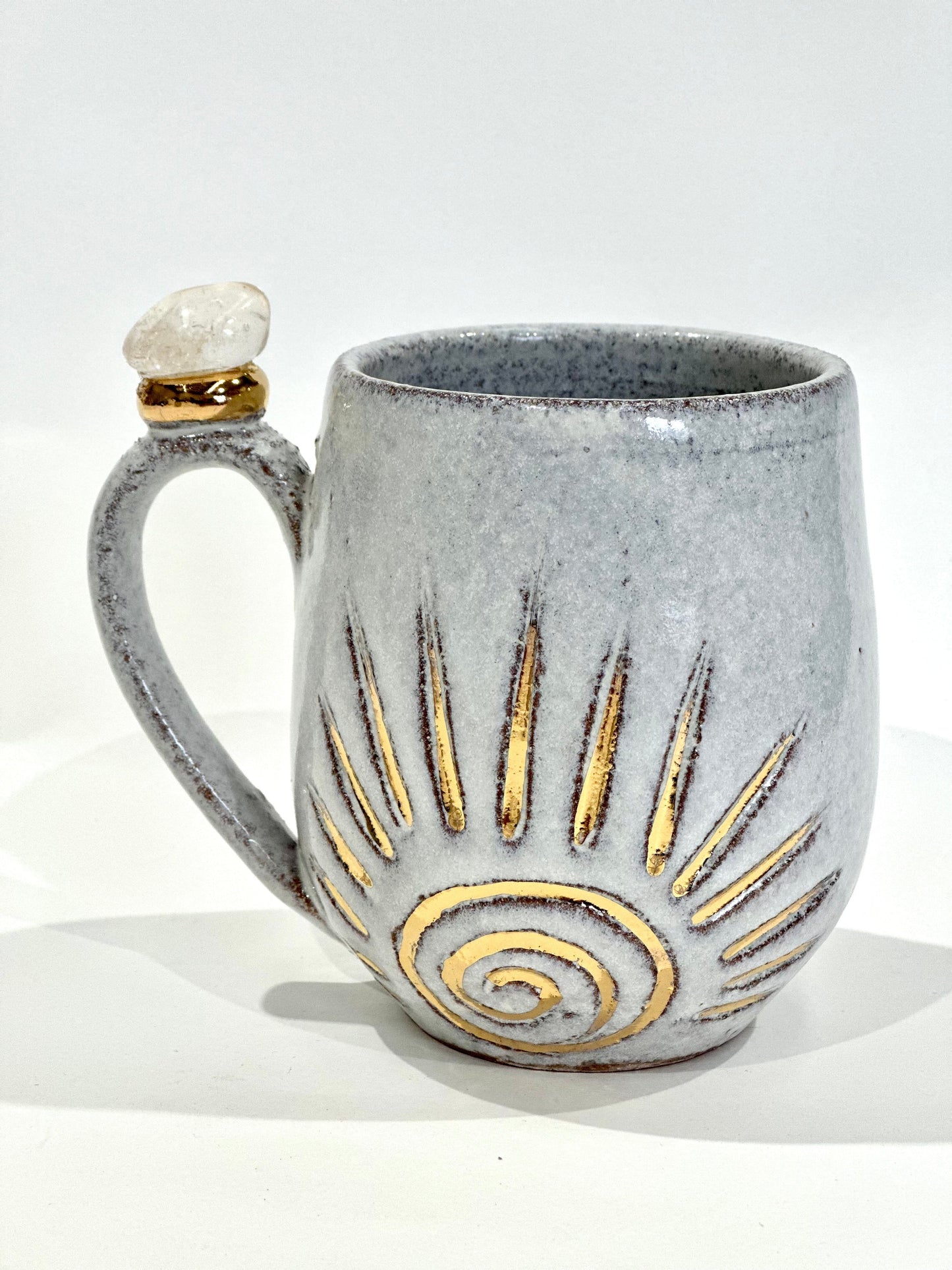 Sun and Moon Quartz Crystal Mug