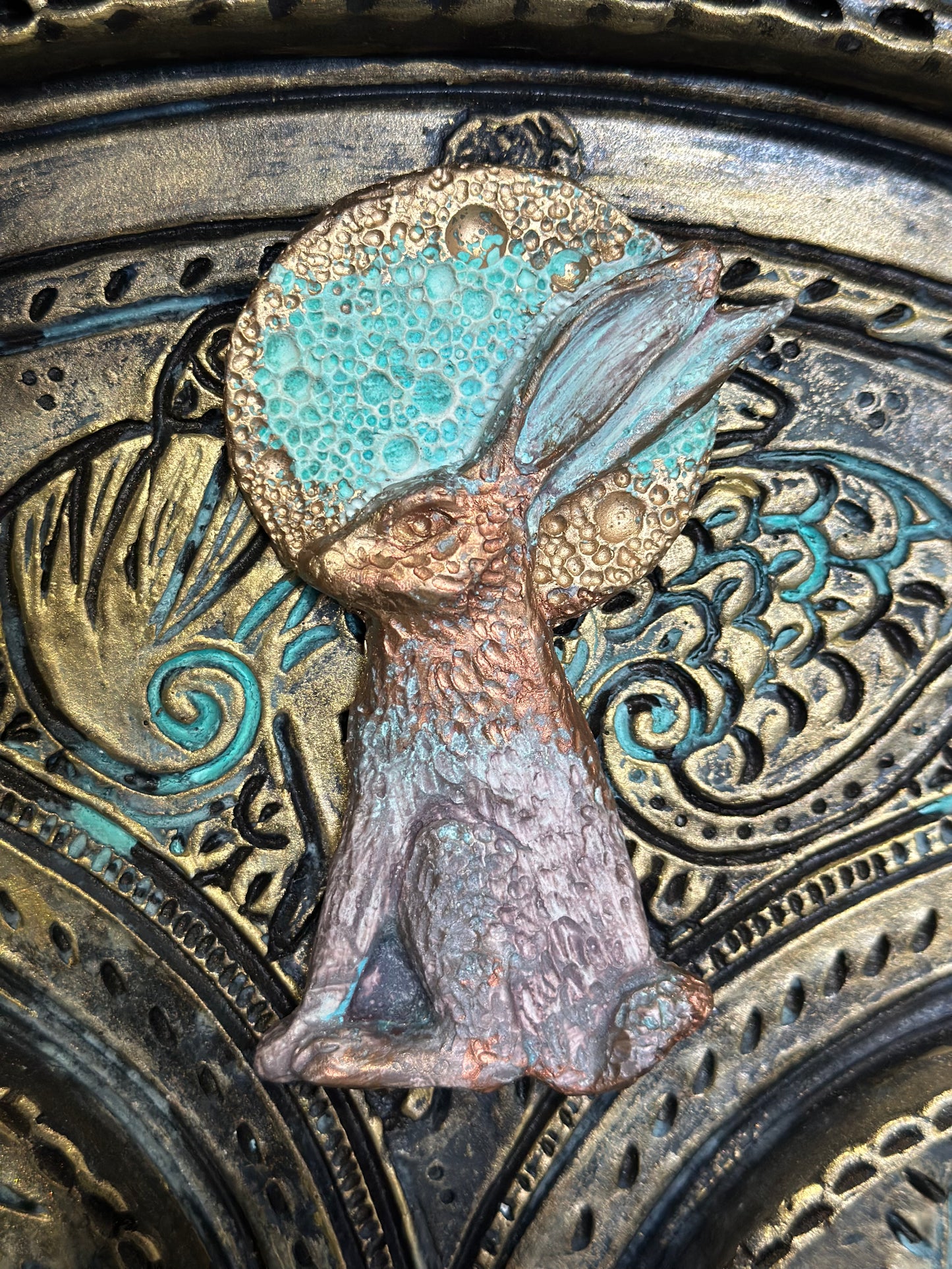 🐇 Hare and Full Moon Talisman