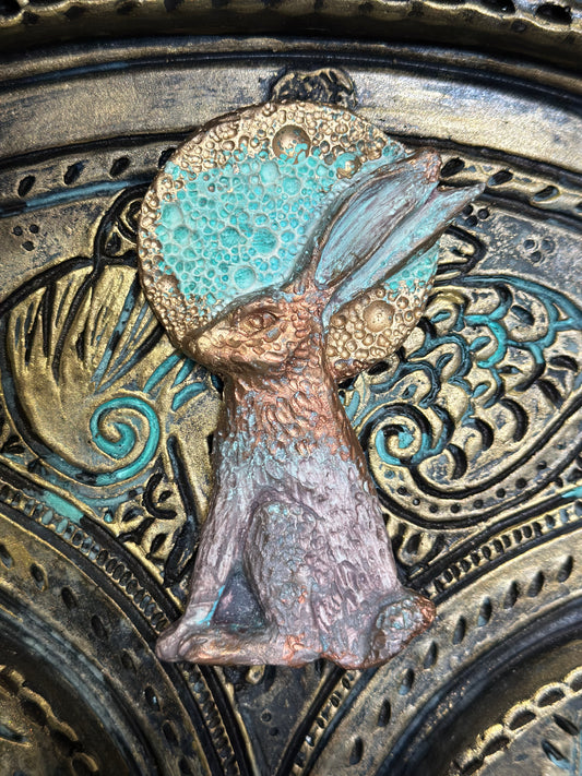 🐇 Hare and Full Moon Talisman
