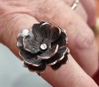 Saturday 24th May - Adults Intro to Metalsmithing 3D Flowers (or your own design) - Studs or pendent making