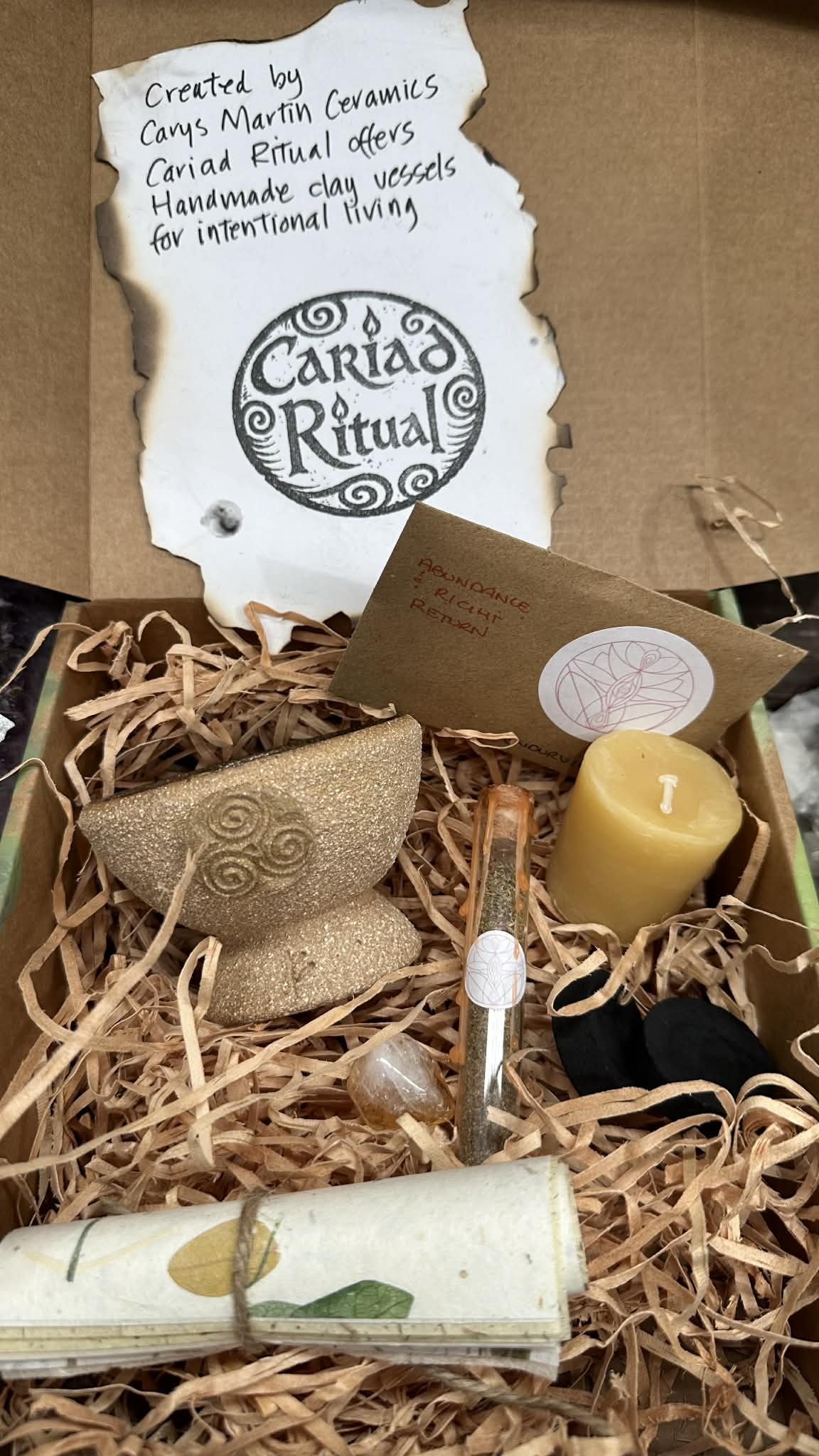Cariad Ritial Kit - Abundance