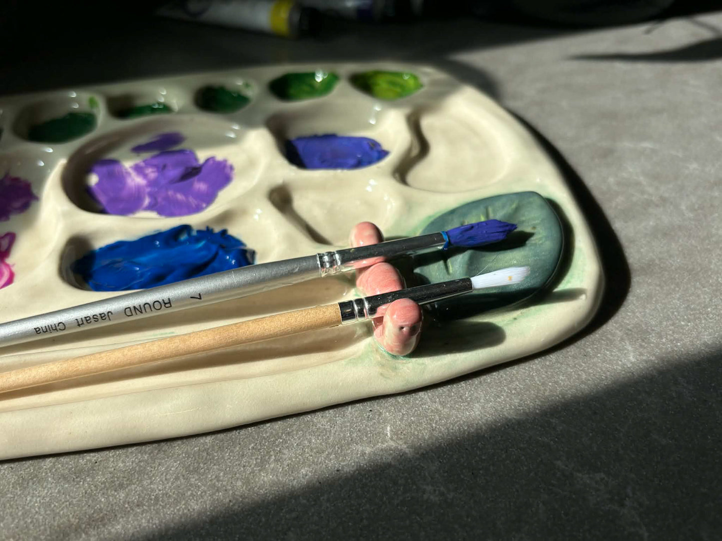Friday 21st August 10am -12pm- Handbuilt Organic Ceramic Palette & Trinket Dish Workshop