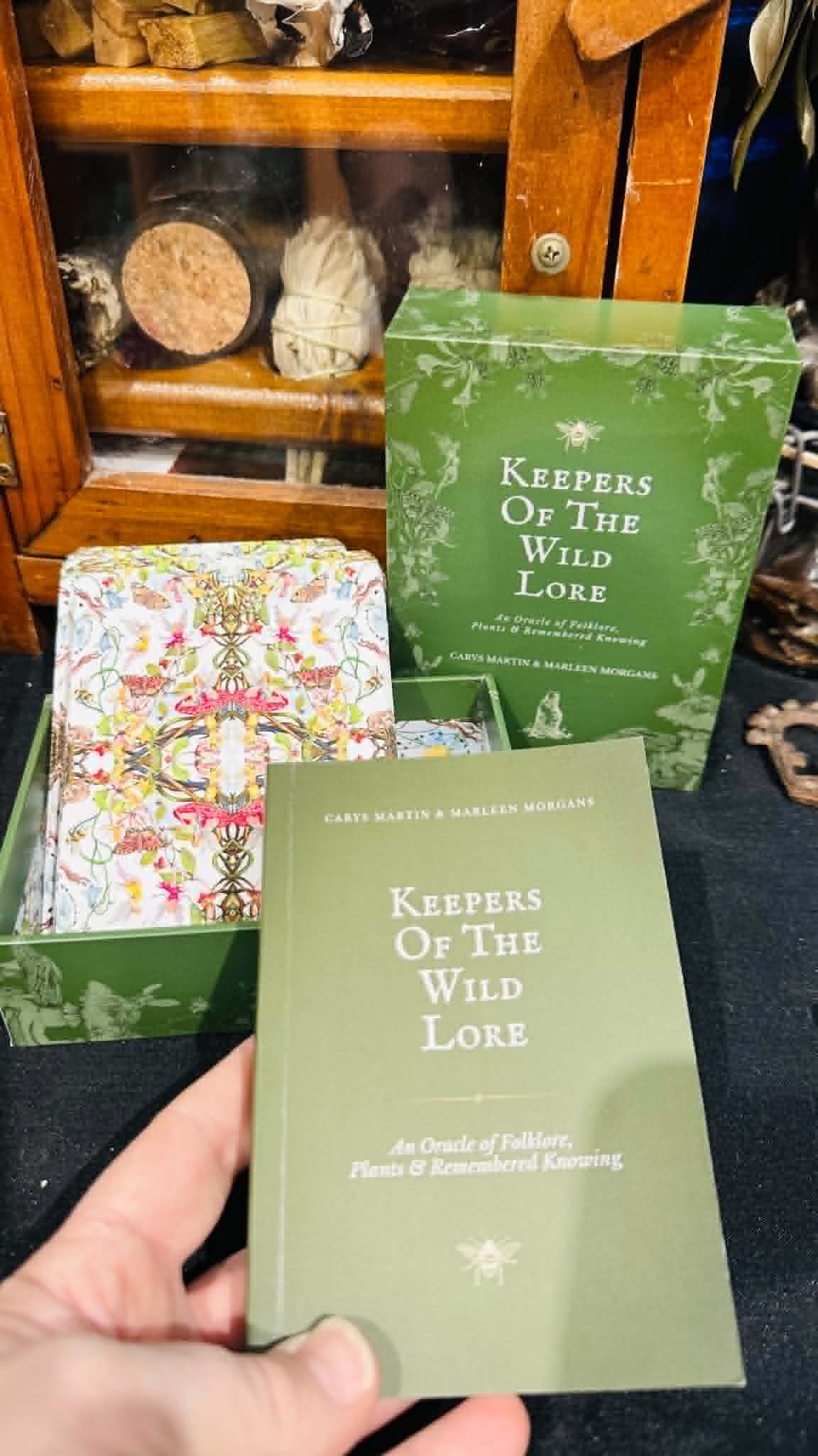 PRE ORDER AVAILABLE NOW -  Keepers of the Wild Lore oracle deck and companion book