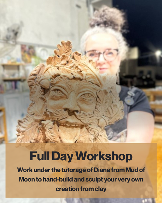 Sat 6th Dec 9am - 4pm - Full Day Sculpting Pottery Workshop