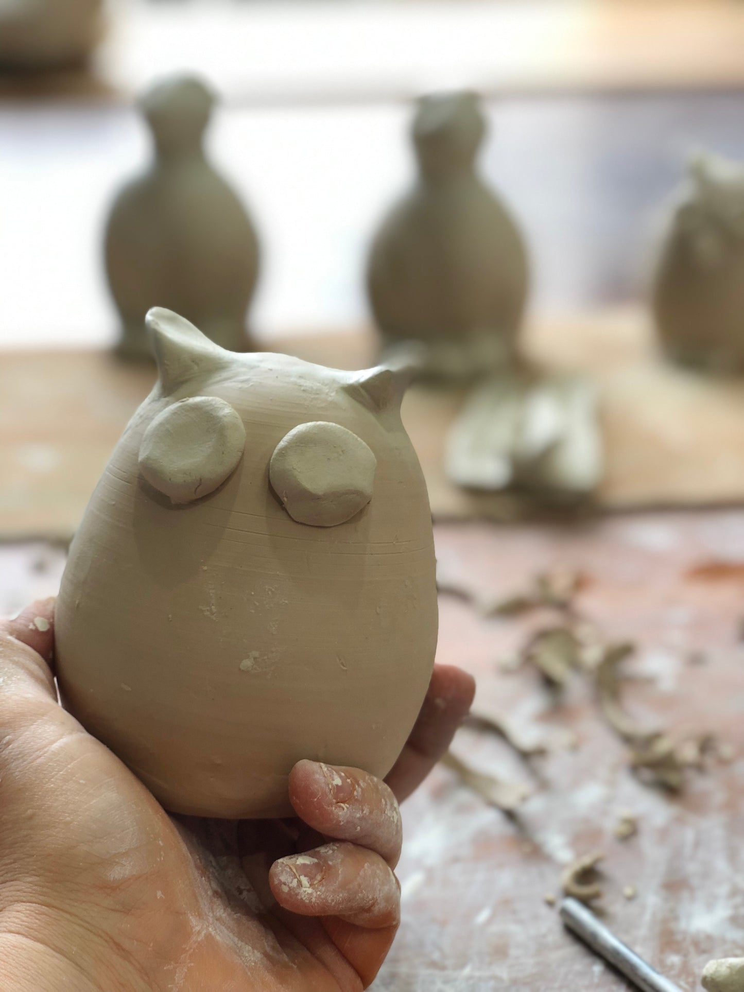 Sunday 2nd March 10am-12noon - Hand Building Pottery Animals Workshop