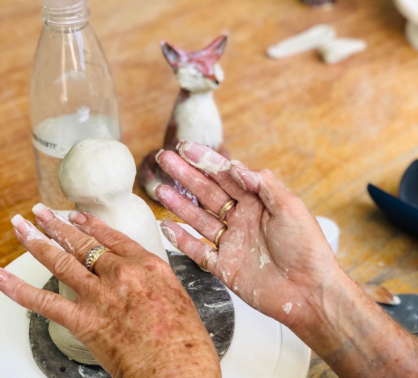 Sunday 2nd March 10am-12noon - Hand Building Pottery Animals Workshop