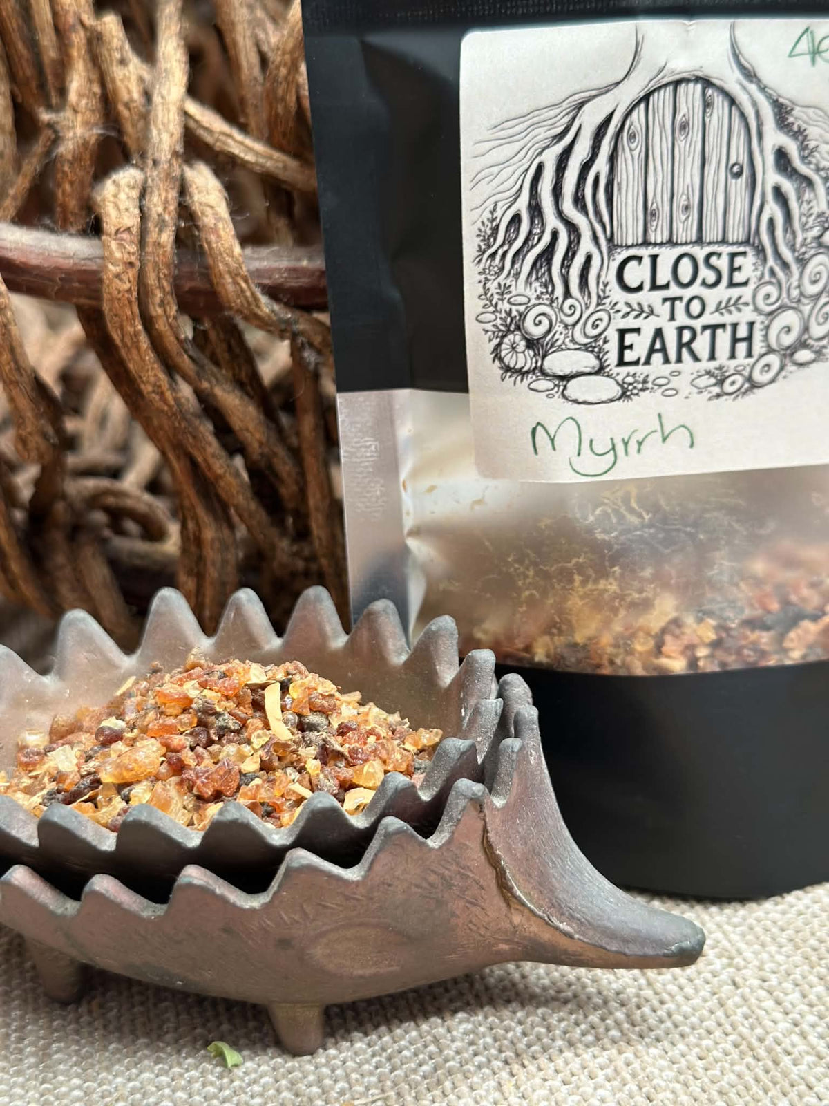 Hearth Keeper Sacred Resin – Myrrh