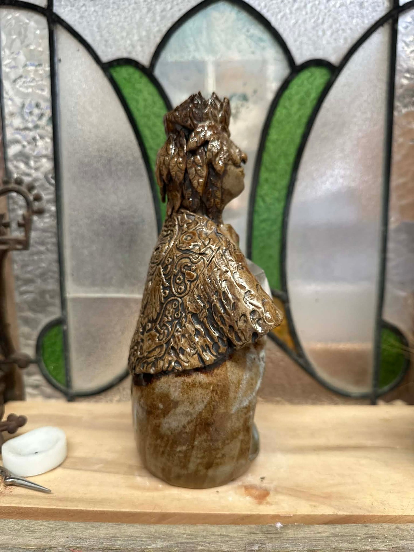 Light Bearer Owl and Quartz