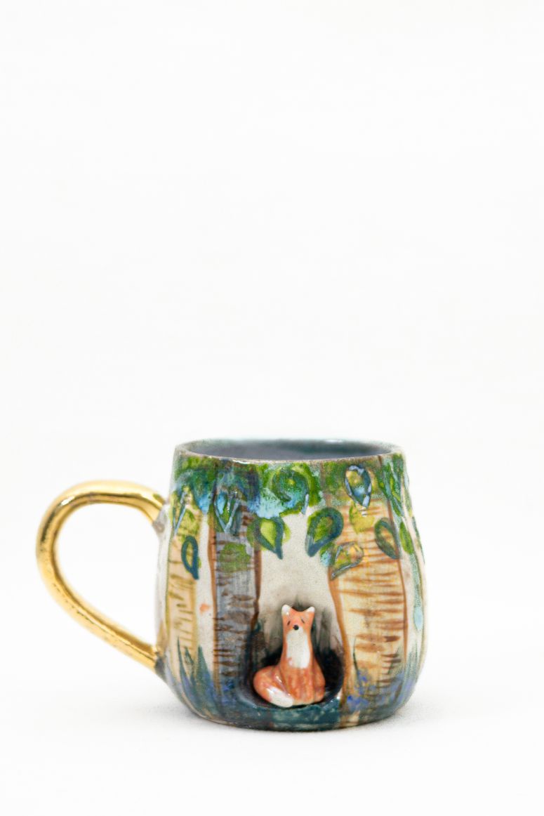 The Fox Knows The Forest Mug